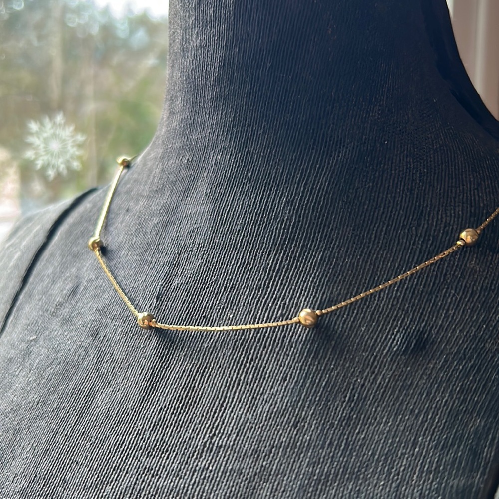Vintage Gold Plated Necklace